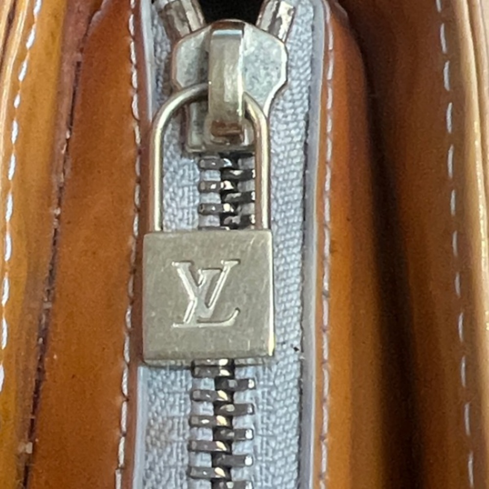 Authentic Vintage Louis Vuitton Houston Monogram Vernis Bag - 1998 Spain W/COA - Picture 11 of 12